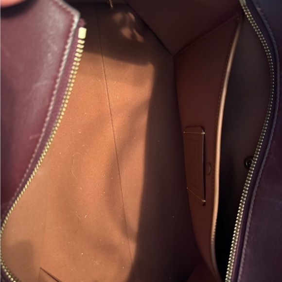 Coach Empire Carryall Bag 40 in Brass Merlot - Picture 4 of 7